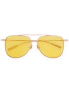 Ambush Aviator Frame Tinted Glasses - Metallic