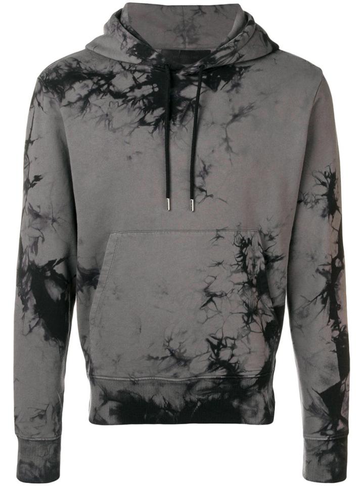 Helmut Lang Tie Dye Hoodie - Grey
