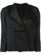 Pleats Please By Issey Miyake Wrap Detail Cropped Jacket