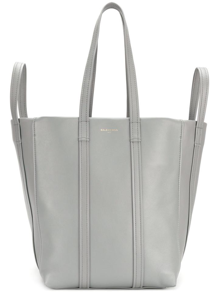 Balenciaga Laundry Cabas S - Grey
