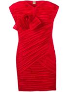 Krizia Vintage 1980's Pleated Dress - Red