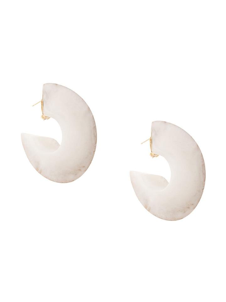 Vanda Jacintho Oversized Hoop Earrings - Gold