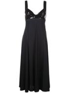 Jason Wu Fit And Flare Evening Dress - Black