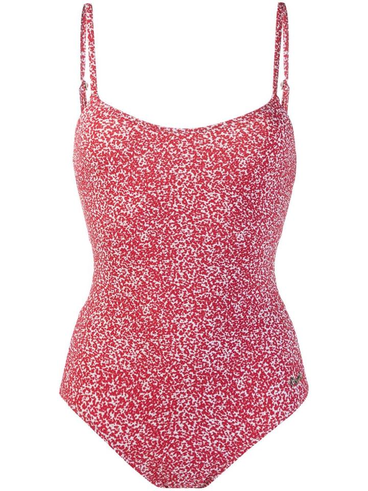 Emmanuela Swimwear Amy Printed Swimsuit - Red