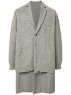 Undercover Layered Coat - Brown
