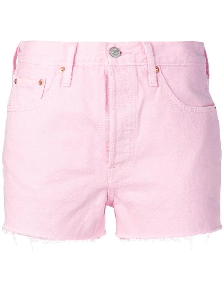 Levi's Denim Shorts - Pink