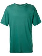 T By Alexander Wang Plain T-shirt, Men's, Size: Small, Green, Cotton