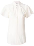 Lanvin Ruffle Sleeve Blouse - White