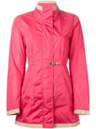 Fay Clasp Fastening Padded Jacket - Pink