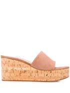 Gianvito Rossi Wedge Sandals - Pink