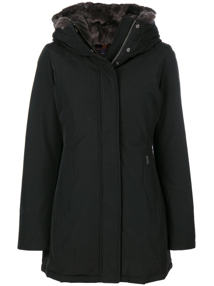 Woolrich Boulder Hooded Parka - Black