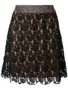 Ash Jim A-line Skirt - Black