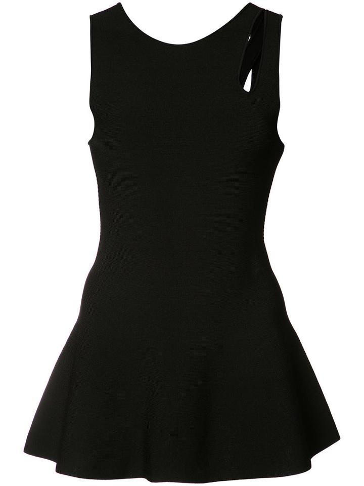 Alexander Wang Cut-out Detail Tank Top, Women's, Size: Small, Black, Viscose/spandex/elastane/nylon
