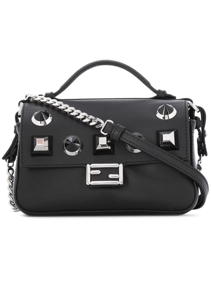 Fendi Double Micro Baguette - Black