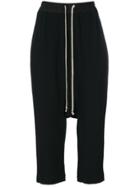 Rick Owens Drop-crotch Trousers - Black