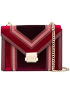 Michael Michael Kors Whitney Tri-colour Shouder Bag - Red