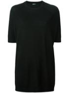Jil Sander Navy Shortsleeved Top, Women's, Size: Medium, Black, Wool