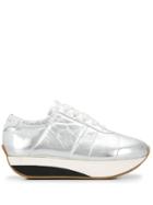 Marni Platform Sole Sneakers - Silver