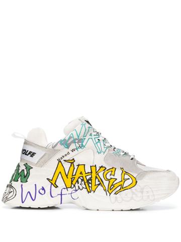 Naked Wolfe Nwmtitanwhtgraf - White