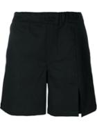 Mow Drawstring Leg Slit Detail Bermuda Shorts