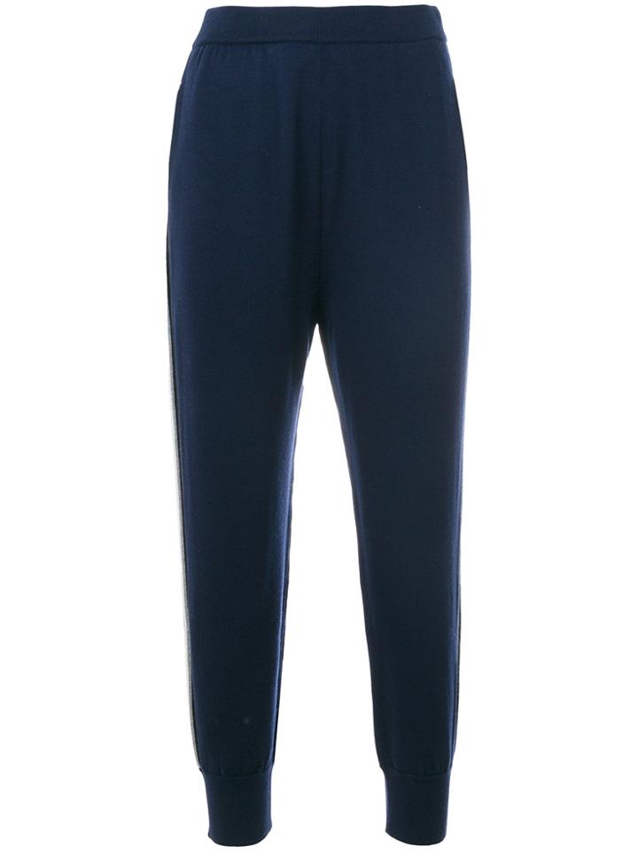Ports 1961 Striped Tracksuit Bottoms - Blue