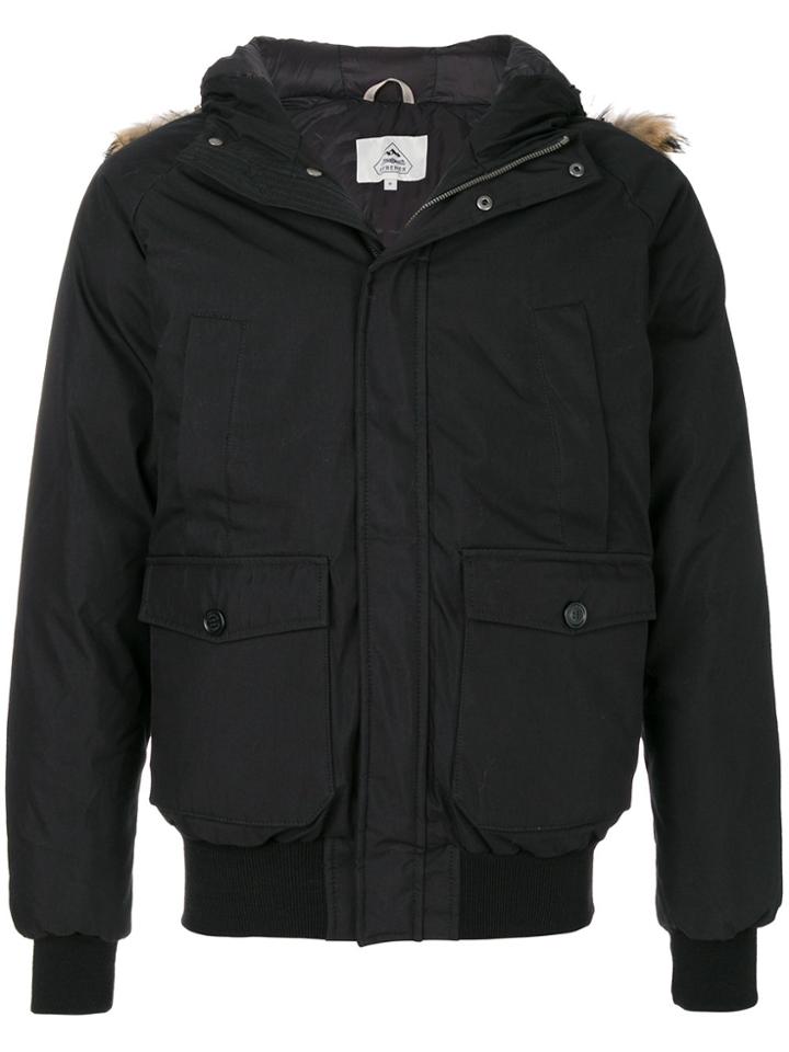 Pyrenex Fur Trimmed Parka - Black