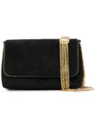 Chanel Vintage Chains Flap Shoulder Bag - Black