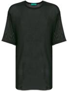 Paura Florian Sheer T-shirt - Black