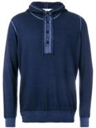 President's Long-sleeve Hooded Sweater - Blue