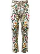 Liu Jo Safari Flowers Trousers - Multicolour