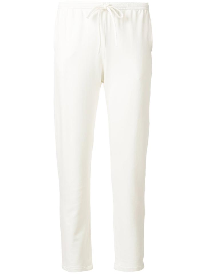 Majestic Filatures Elasticated Track Pants - White