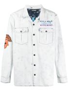 U.p.w.w. Embroidered Button Up Shirt - Blue