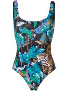 Kenzo Bamboo Tiger Swimsuit - Multicolour