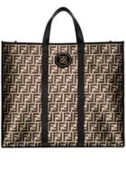 Fendi Fendi Mania Logo-print Tote Bag - Black