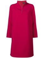 Gianluca Capannolo Zipped Up Shift Dress - Red