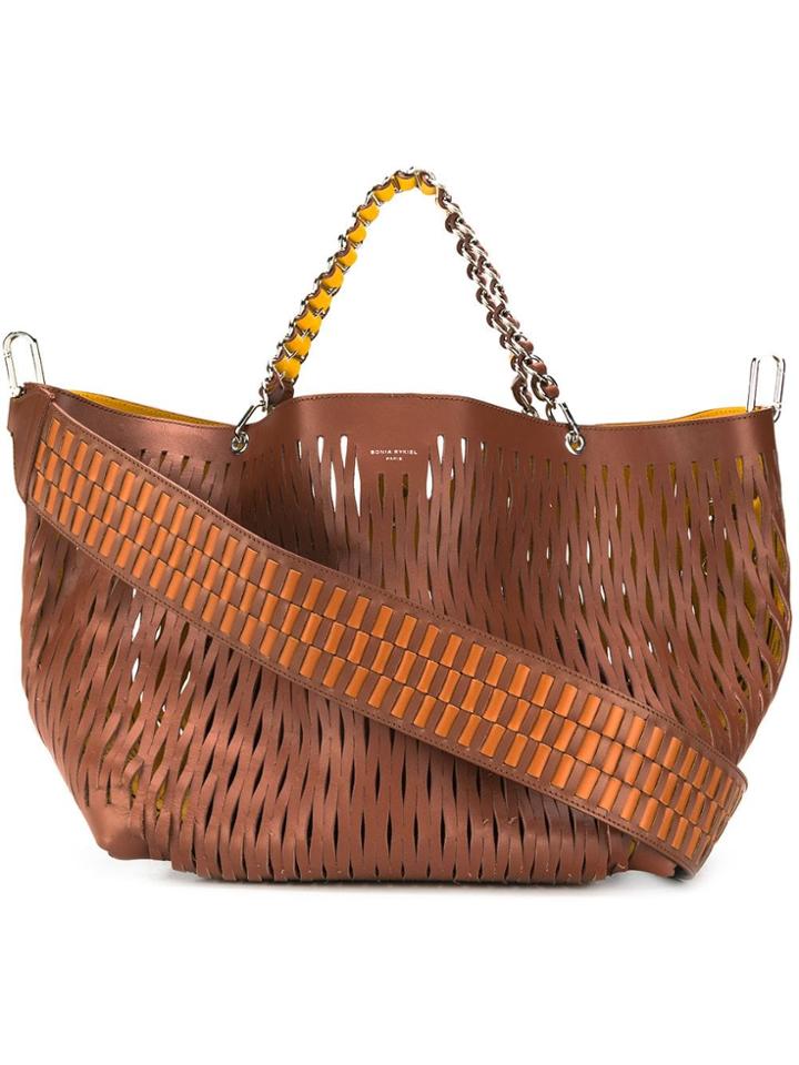 Sonia Rykiel Panier Tote Bag - Brown