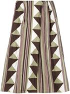 Marni Vintage Geometric Print Skirt - Multicolour