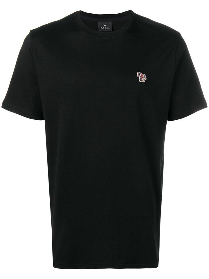 Ps By Paul Smith Zebra Patch T-shirt - Black