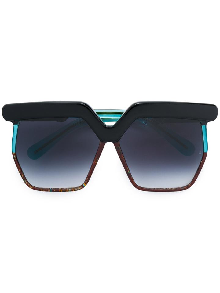 Jacques Marie Mage Zelda Sunglasses - Black