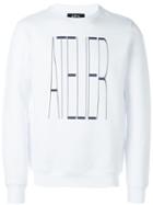 A.p.c. Atelier Print Sweatshirt, Men's, Size: L, White, Cotton