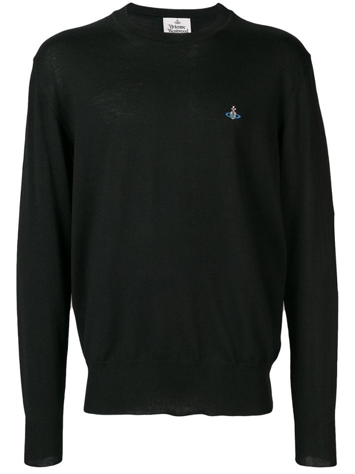 Vivienne Westwood Crew Neck Sweater - Black