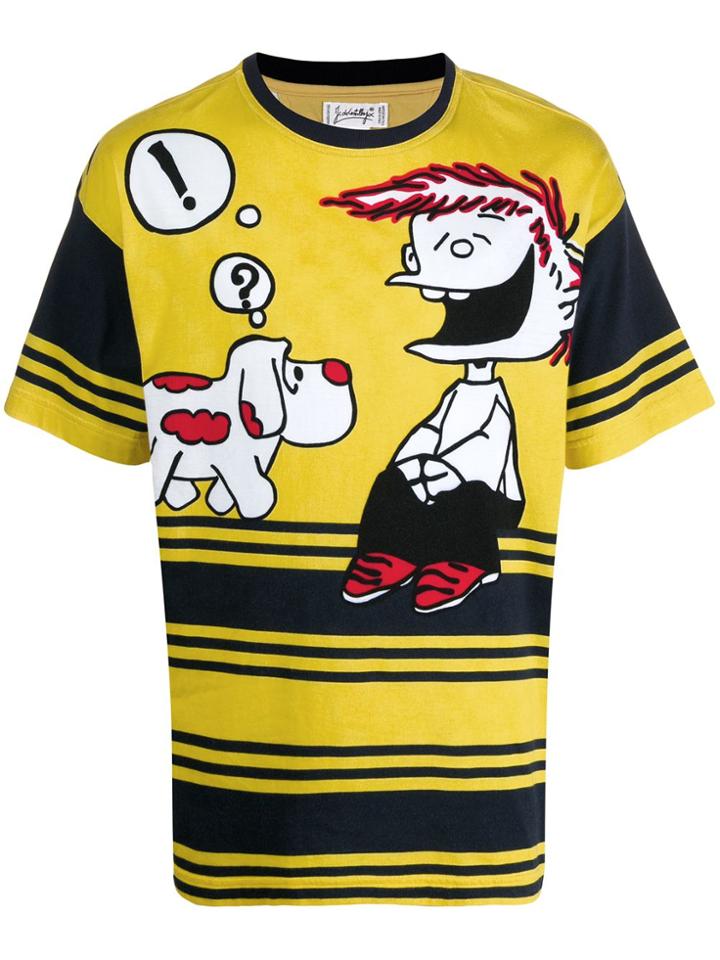 Jc De Castelbajac Pre-owned 1980s Mafalda T-shirt - Yellow