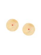 Ora.c Round Shaped Earrings - Metallic