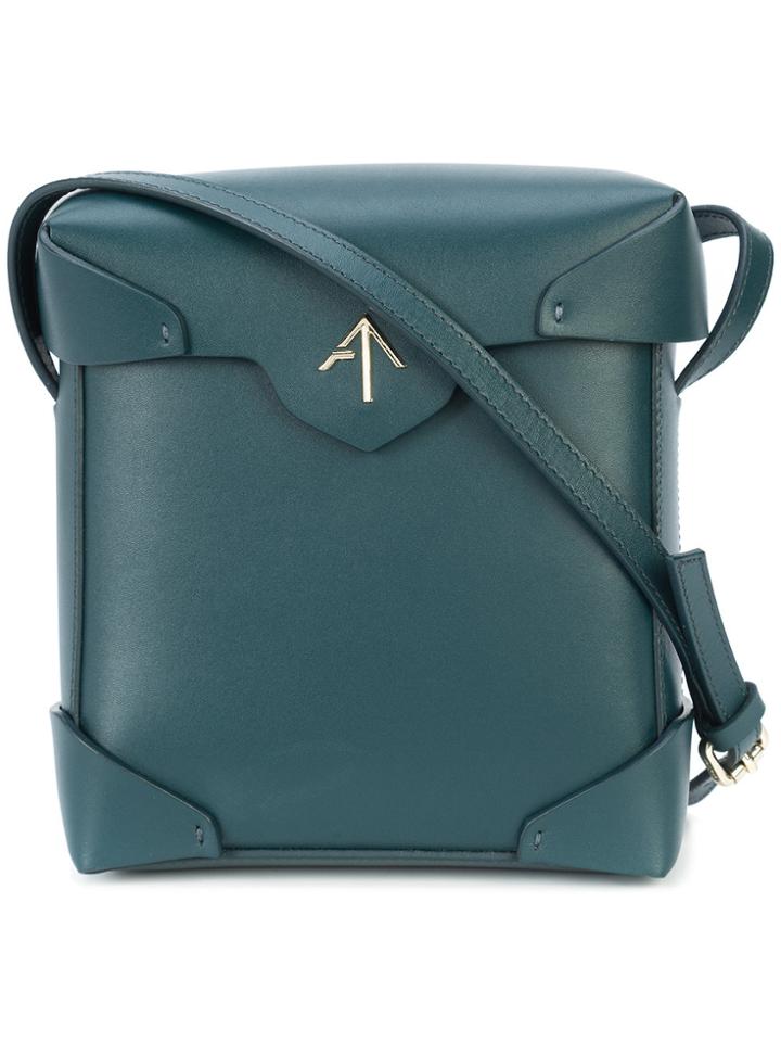 Manu Atelier Pristine Cross Body Bag - Green