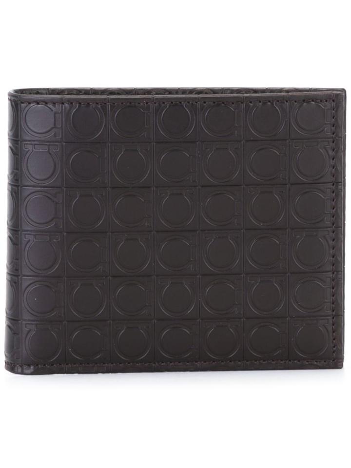 Salvatore Ferragamo Gancino Print Wallet