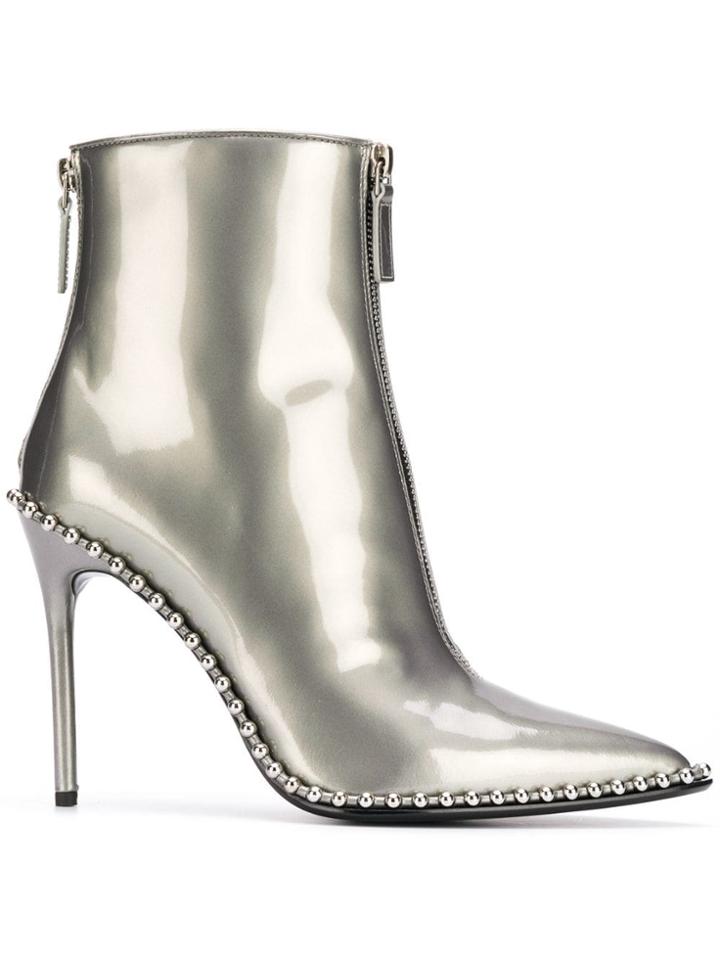 Alexander Wang Eri Ankle Boots - Grey