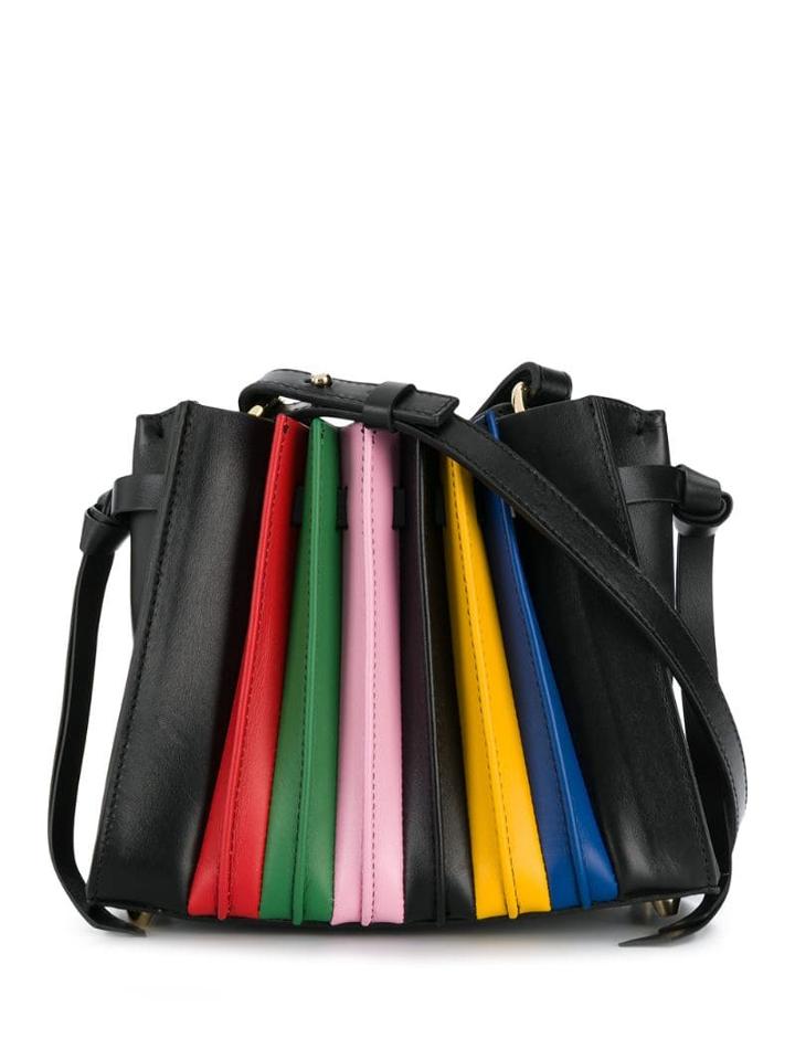 Sara Battaglia Franca Mini Shoulder Bag - Black