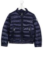 Moncler Kids - Padded Jacket - Kids - Polyamide/goose Down - 12 Yrs, Girl's, Blue