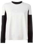 L'autre Chose Round Neck Longsleeved T-shirt - Nude & Neutrals