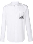 Love Moschino Embroidered Logo Shirt - White
